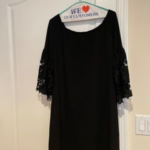 Lauren by Ralph Lauren Dress Size 12 Black